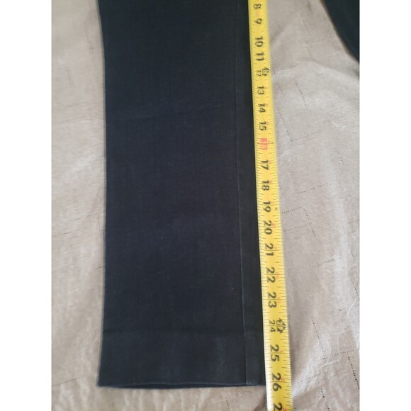 NWT Banana Republic Sloan Cropped Length Dark Denim Pants Size 8 New Old Stock - Picture 6 of 16